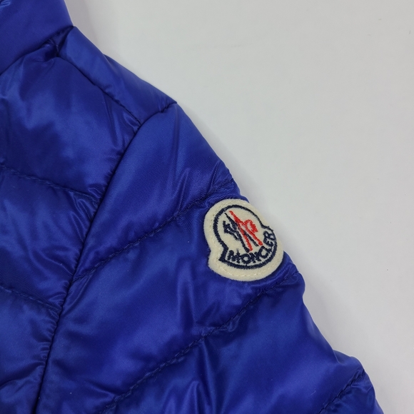 MONCLER Baby Blue Gaddy Puffer Jacket 3-6mo NWT - Picture 7 of 12